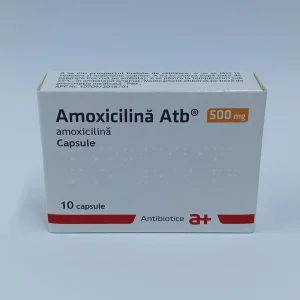 Amoxicilina 500mg, 10cps (Antibiotice Iasi)