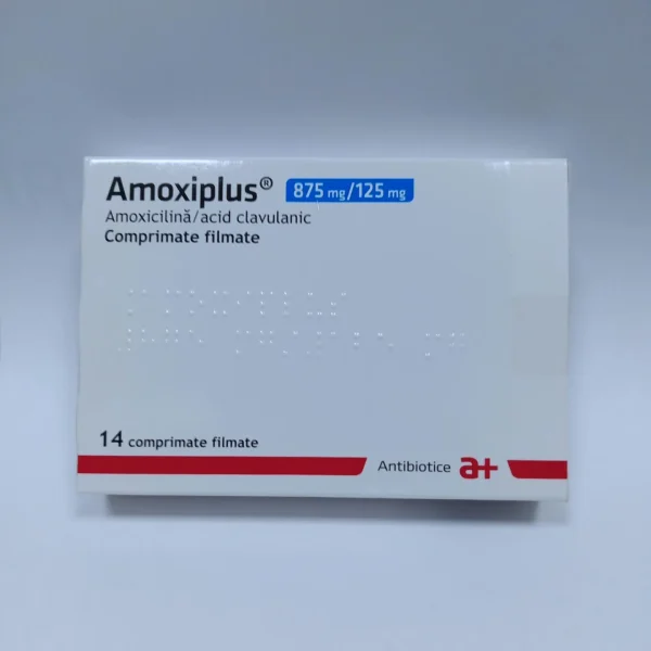 Amoxiplus 875mg/125mg, 14 comprimate filmate (Antibiotice Iasi)