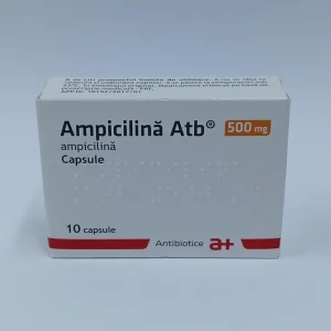 Ampicilina 500mg, 10cps (Antibiotice Iasi)