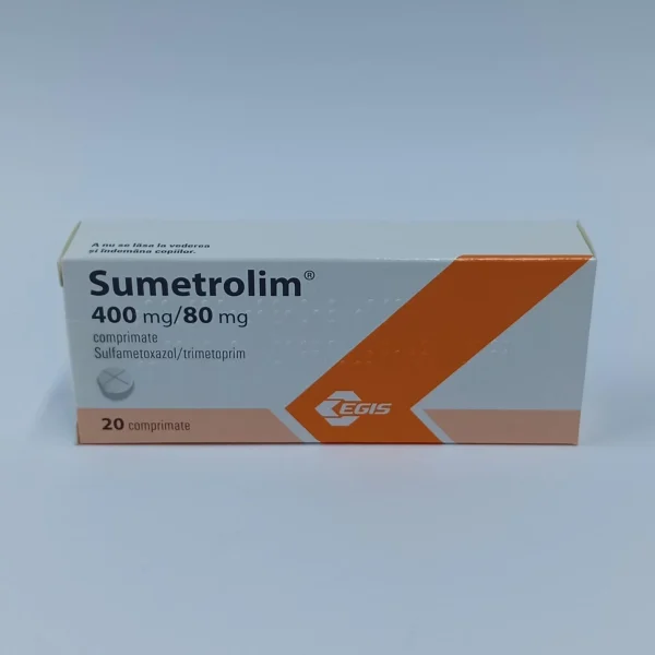 Sumetrolim 400/80mg, 20cpr (Egis)